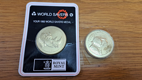 Royal mint world savers coins - royal,