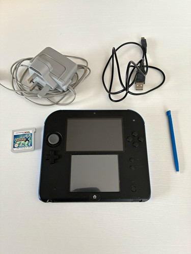 Nintendo 2ds black blue - 2ds, w/