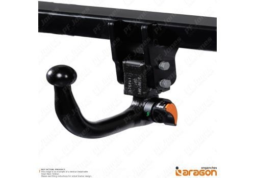 Detachable tow bar for range - bar,
