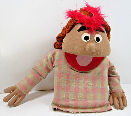 Vintage large hand - vintage, puppet