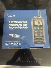 Icom IC-M37E Buoyant VHF Marine Handheld Radio Transceiver│6W RF│700 mW o/p│IPX7