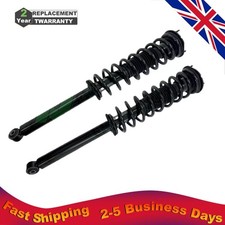 1Pair Rear Shock Struts Coil Spring Assembly Fit Tesla Model S 60 P85 2011-2016 