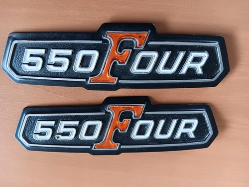 Pair side cover emblem - pair,