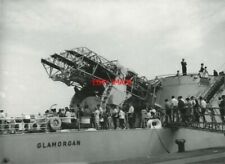 PHOTO  HMS GLAMORGAN SEASLUG GWS2 SAM LAUNCHER OF COUNTY CLASS BATCH 2 DESTROYER