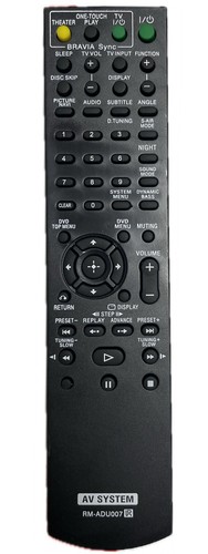 New remote adu007 for - rm-adu007,