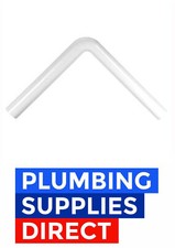 White Low Level Flush Pipe