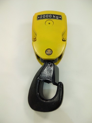 Demag load hook - load, bottle