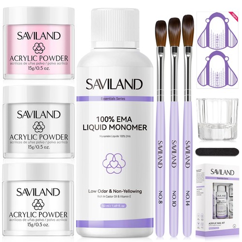 Saviland acrylic nail kit - nail,