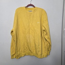 Nike yellow pullover