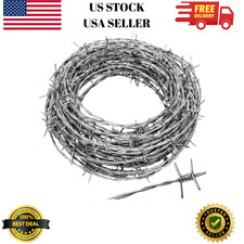 Real Barbed Wire 50Ft 18 Gauge