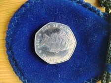 Isle Of Man Christmas 50p Coin 1987