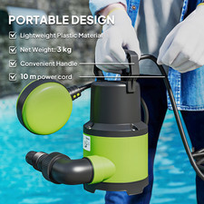 400W Submersible Water Pump