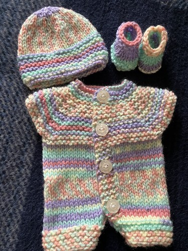 Hand knitted dolls - hand,
