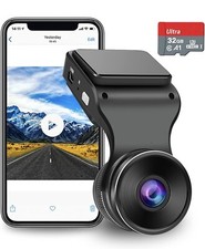 Navycrest Dash Cam WiFi 2K 1440P Car Dashcam Recorder, Sd 32GB Card Included 