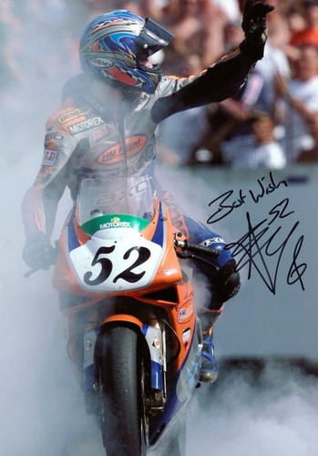 James toseland signed - james, 12x8