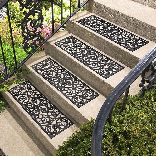 Set outdoor rubber stair - set, of