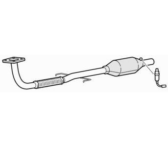 Approved front pipe - pipe, &