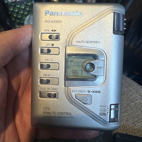 Panasonic nx60v radio - panasonic, rq-nx60v