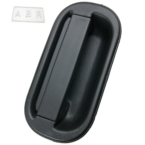 Black front right outer door - right,