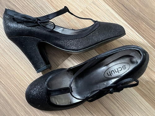 Schuh black glitter - schuh,