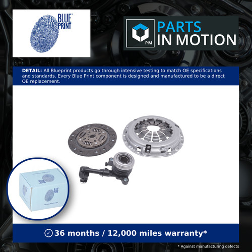 Clutch kit 3pc - kit,