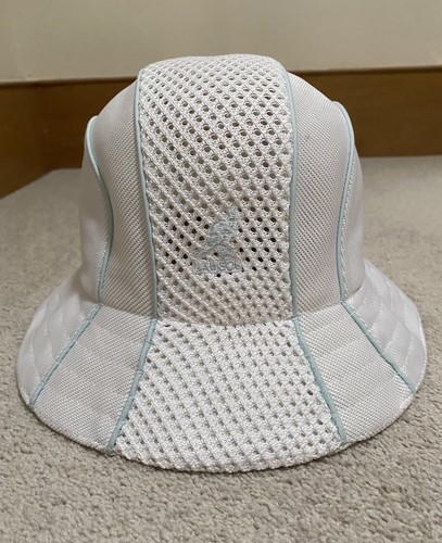 Vintage white kangol blue - ds,