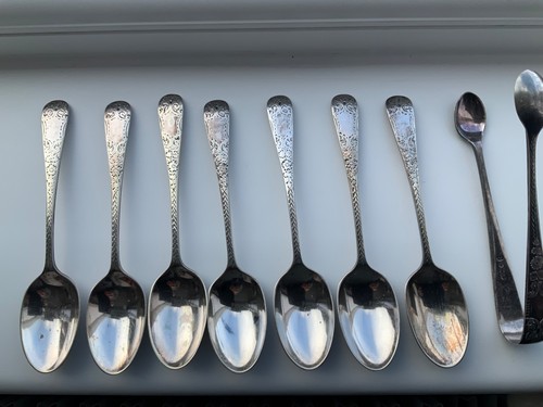 Vintage ornate handle silver - ornate,