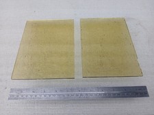 Stained glass offcuts. Pale