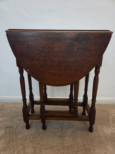 Antique english oak drop - antique,
