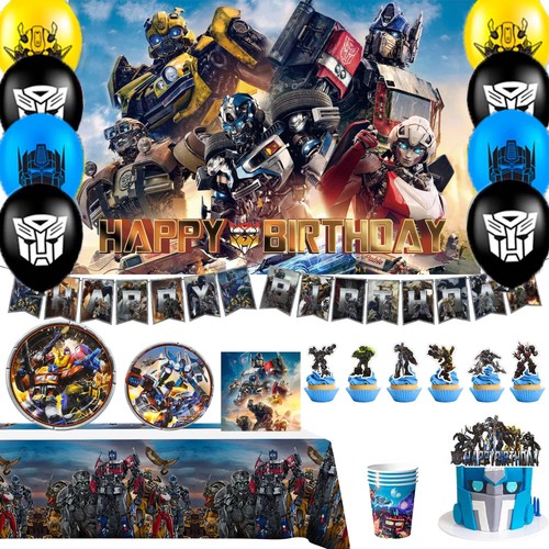 Transformers party decorations - transformers,