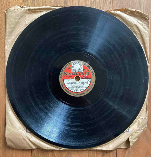 Broadcast 571 inch - 8-inch, rpm