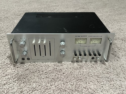 Vintage scott 436 stereo - hh, a-436