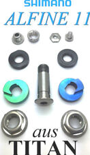 Shimano Alfine 11-speed: 1 titanium parts set for relief up to 60 grams!