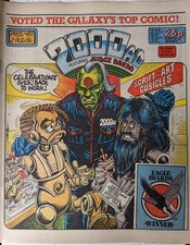 2000AD Prog No 481 - 2nd August 1986 Judge Dredd Grant Morrison Alan Grant