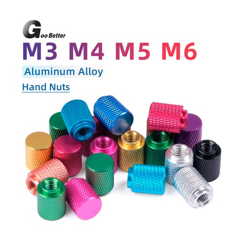 Knurled thumb nut - m4,