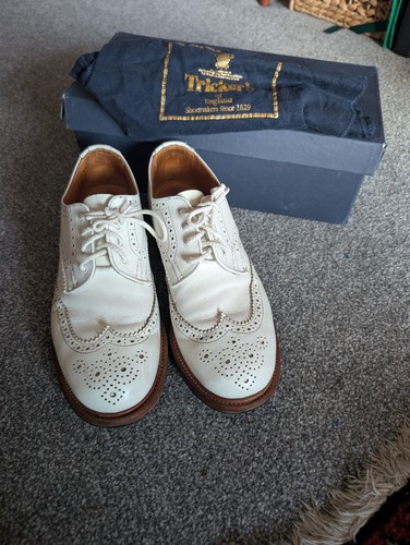 Trickers ladies derby white - ladies,