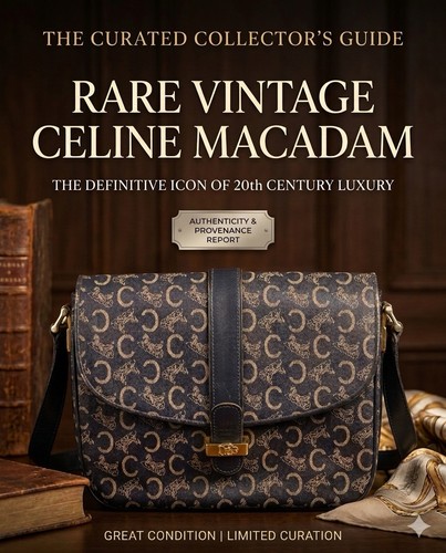 Rare vintage celine macadam - celine, c-macadam