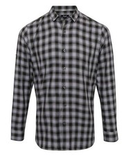 Mens Long Sleeve Check Shirt