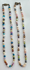 Pearl Necklaces Multi Coloured