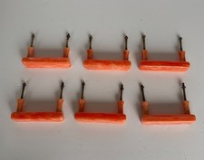 Set of 6 Original Art Deco 1930s 1940s Bakelite Art Deco Drawer Handles