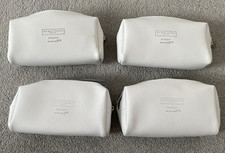 4 x BRITISH AIRWAYS BUSINESS CLASS White Company Wash/Amenity Bags - 2025