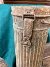 WW2. German shell tube. WWII.