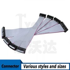 JTAG Connector FC Flat Ribbon Cable IDC Wire 2.54mm FC-6P/8P/10P/14P/16P/20P