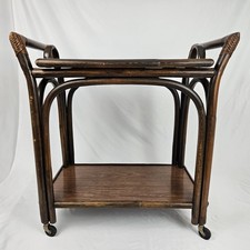 Vintage Bamboo Tray Top Tea