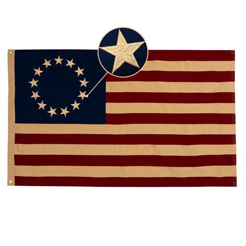 Cotton betsy ross flags - ross,