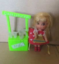 Mattel Liddle Kiddles Lemons Striddle Doll & Lemonade Stand