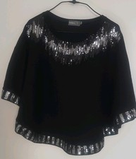 Women's Poncho Fleece S/M Size