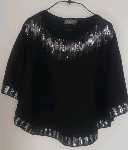 Women poncho fleece m size - women's,