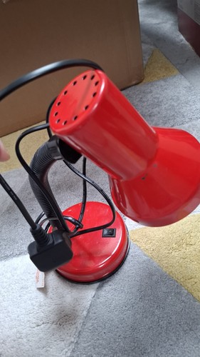 Red lamp - red,