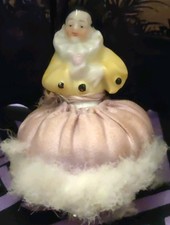 Pierrot Clown Head Pin Cushion